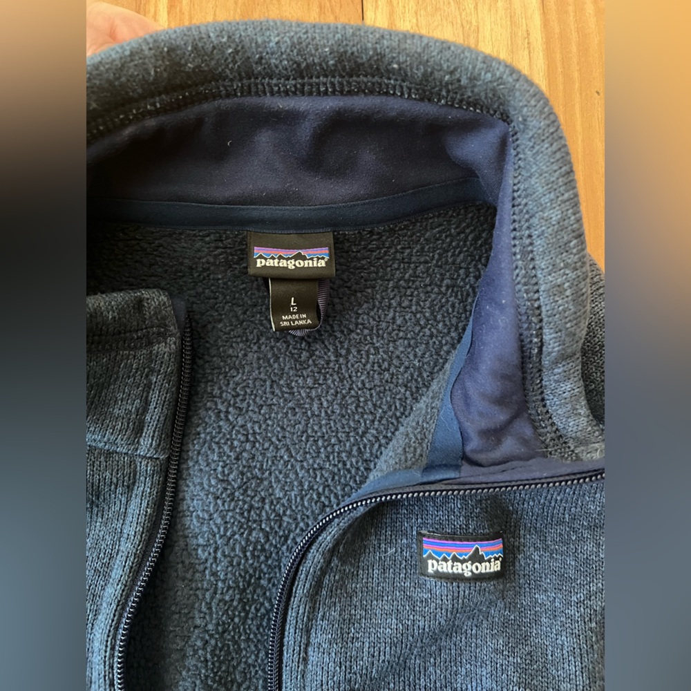 Patagonia Navy Fleece Jacket